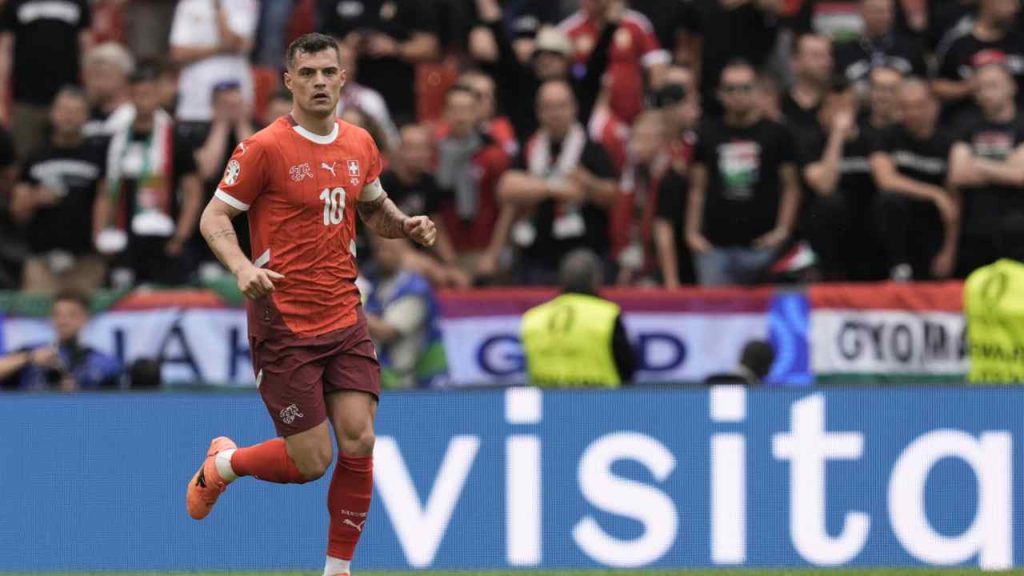 Granit Xhaka Foto LaPresse, Internews1908.it